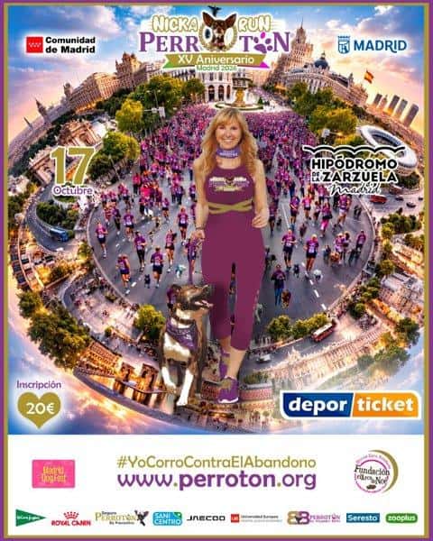 Perrotón Madrid 2026 Nicka Run XV Aniversario en Madrid (4.5km)