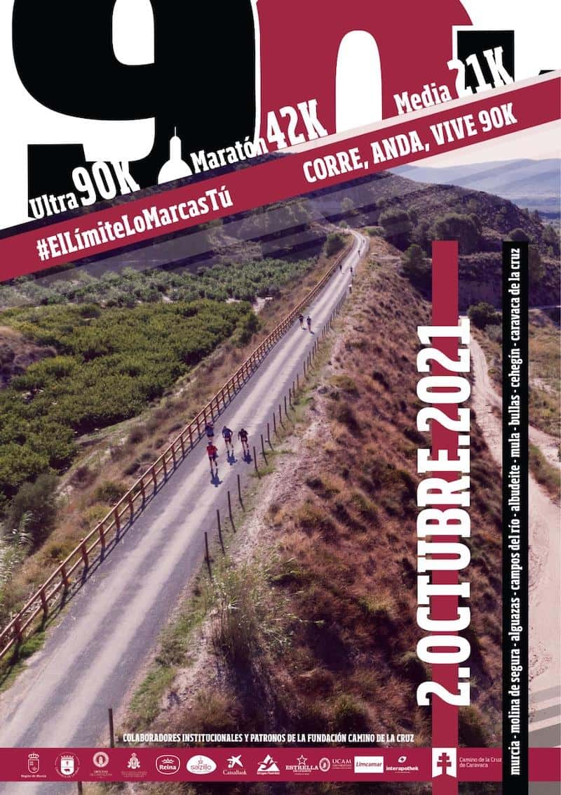 90K Camino de la Cruz Murcia Caravaca 2021 en Caravaca de la Cruz (91.05km, 42.192km, 21.097km)