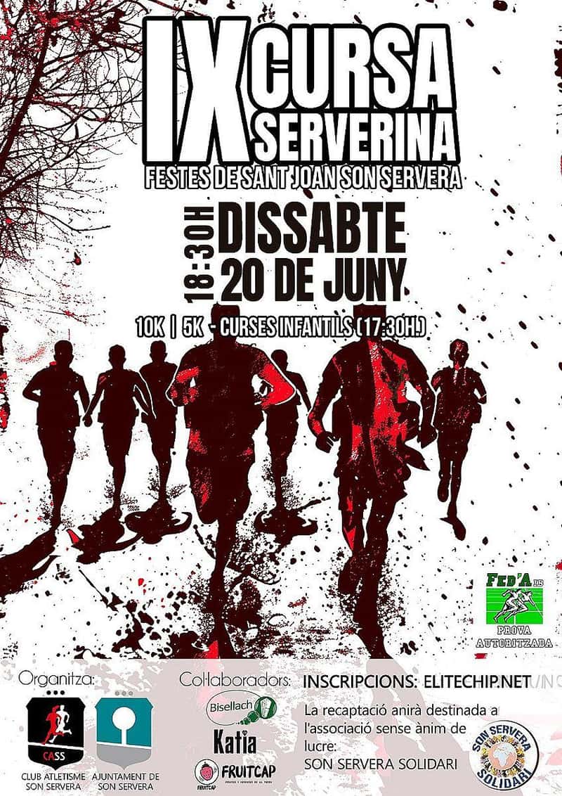 IX Cursa Popular Serverina 2026 en Son Servera (10km, 5km)