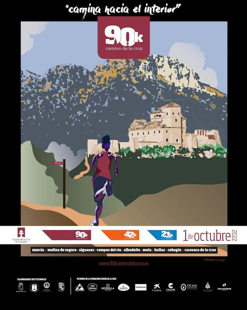 90K Camino de la Cruz Murcia Caravaca 2022 en Caravaca de la Cruz (91.05km, 42.192km, 21.097km)