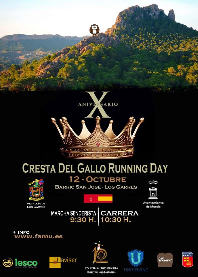 X Cresta del Gallo Running Day 2024 en Garres y Lages (12km, 12km)