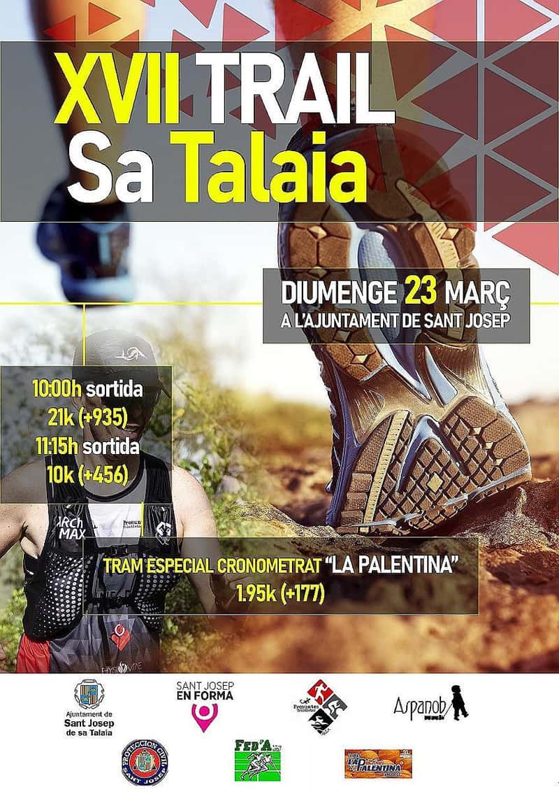 XVII Cursa Trail Sa Talaia 2025 en Sant Josep de Sa Talaia (21km, 10km)