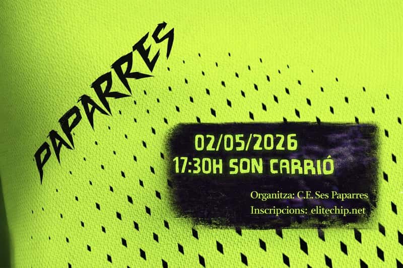 XXI Cursa de Ses Paparres 2026 en Son Carrió (10.2km, 4.2km, 1km)