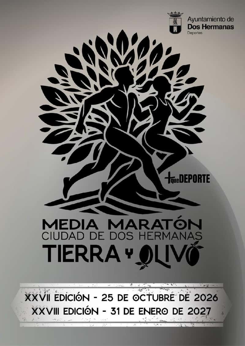 XXVII MEDIA MARATÓN CIUDAD DE DOS HERMANAS “TIERRA Y OLIVO” en Dos Hermanas (21.095km)