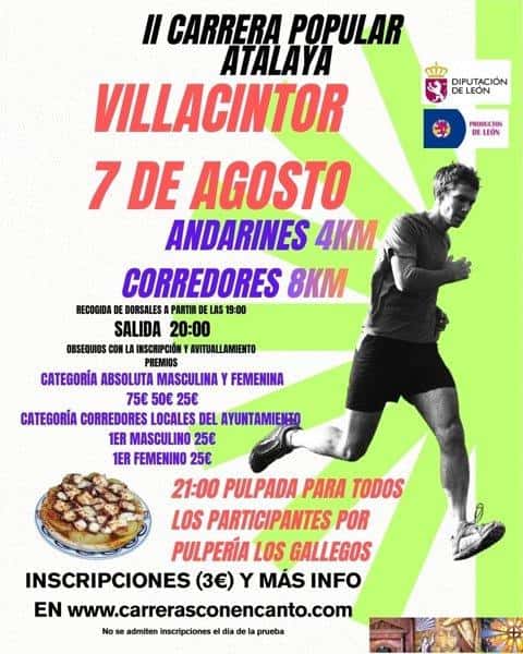 II Trail La Atalaya Villacintor en Villacintor (8km, 4km)