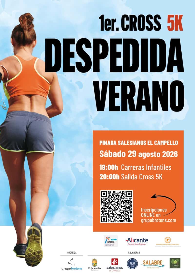 1er. Cross DESPEDIDA VERANO en El Campello (5km, 5km, 5km)