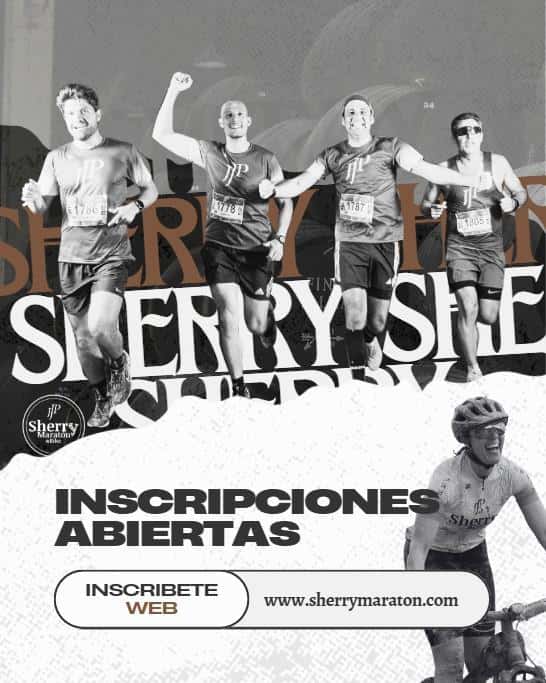 JJP SHERRY MARATÓN 2026 en Jerez de la Frontera (42.195km, 21.1km, 10km)