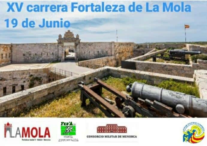 XV Carrera Fortaleza de la Mola 2021 en Maó (0.25km, 0.5km, 1km, 3.75km, 7.5km)