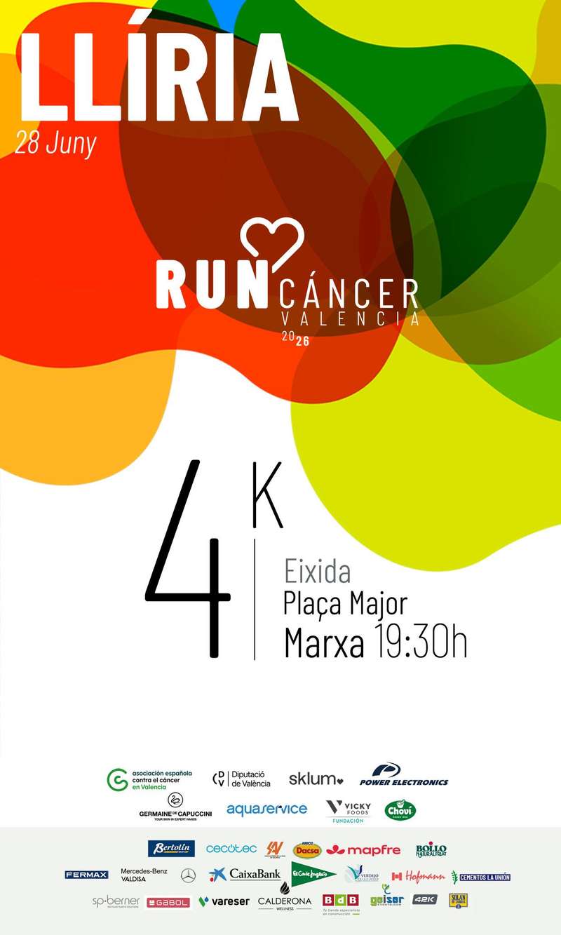 Llíria Contra el Cáncer 2026 en Llíria (4km)