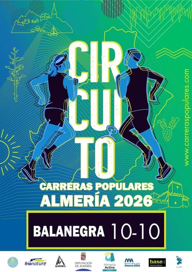 BALANEGRA - CIRCUITO DE CARRERAS POPULARES DIPUTACIÓN DE ALMERÍA 2026 en Balanegra (8.13km, 5.42km)
