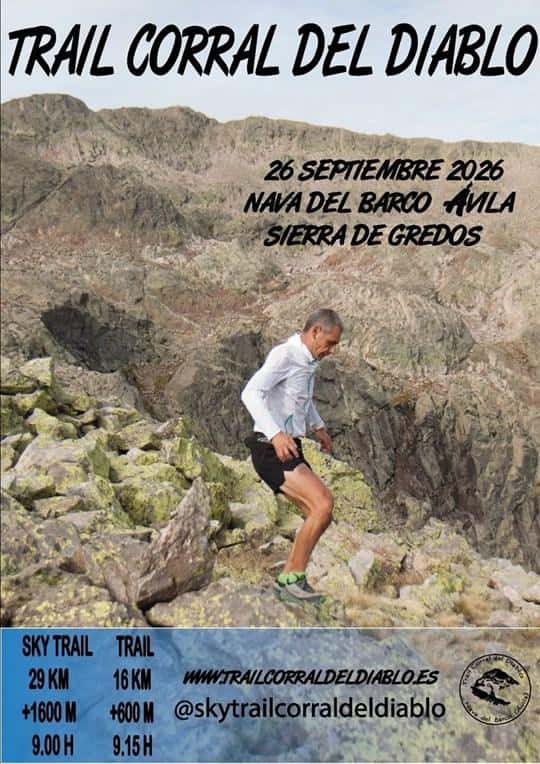 IX Trail Corral del Diablo en Nava del Barco (29km, 16km)