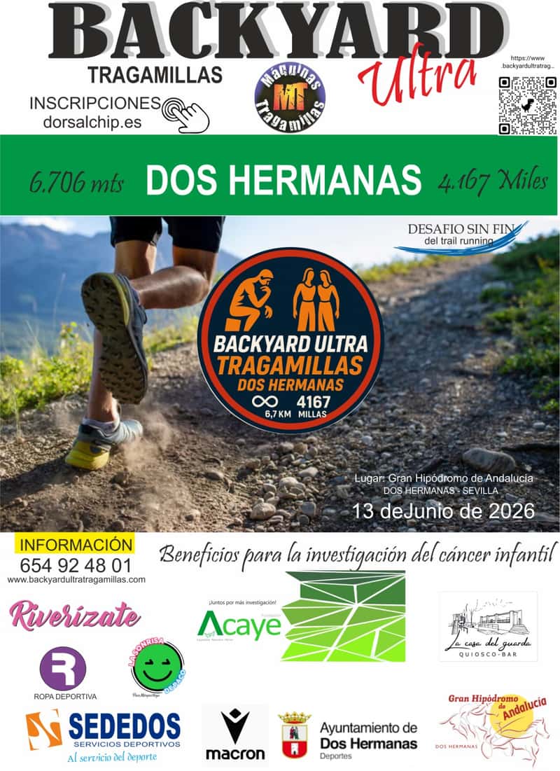 Tragamillas Backyard Ultra en Dos Hermanas (6.706km)