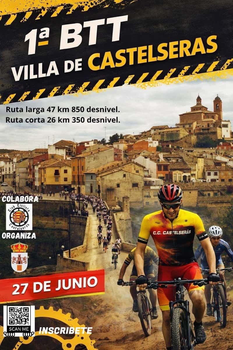 I BTT VILLA DE CASTELSERÁS en Castelserás (47.8km, 27km)