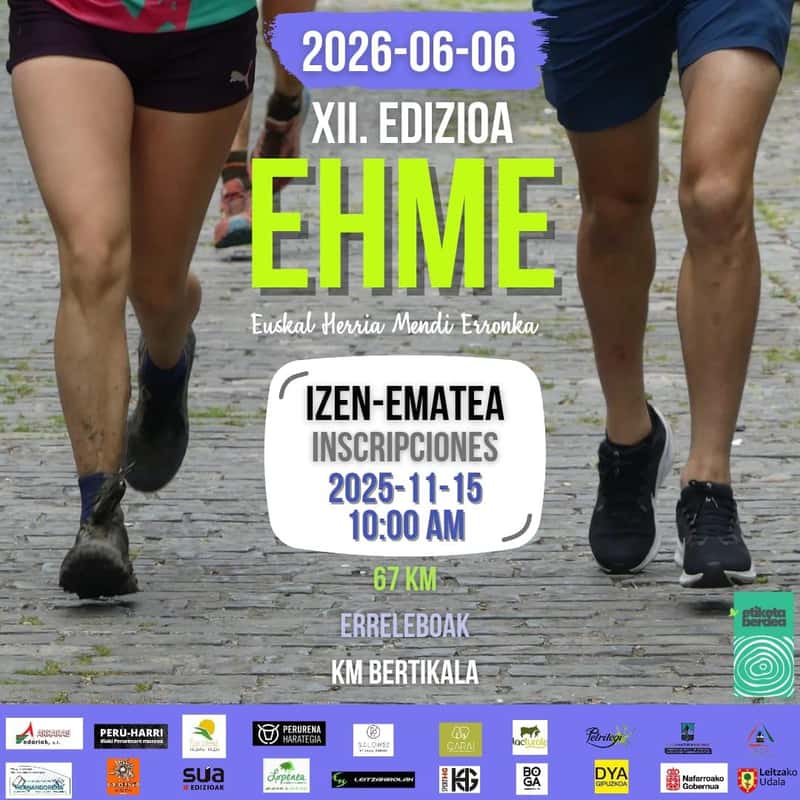 EH mendi erronka 2026 en Leitza (67km, 67km)