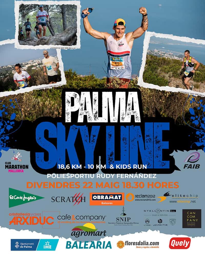 VII Mallorca TrailRunning Palma Sky Line 2026 en Palma (16km, 10km)