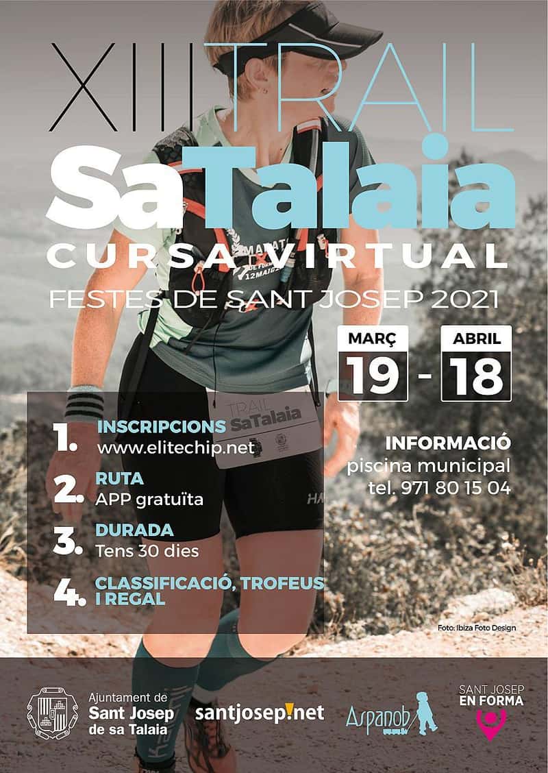 XIII Cursa Trail Sa Talaia 2020 en Sant Josep de Sa Talaia (20km)