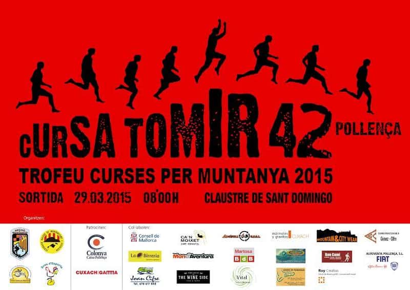 Cursa Tomir 42 2015 en Pollença (42km)