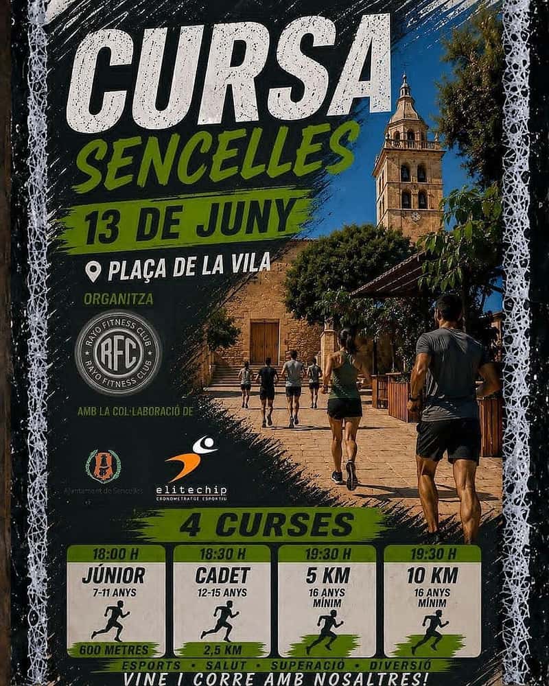 Cursa Sencelles 2026 en Sencelles (0.6km, 2.5km, 5km, 10km)