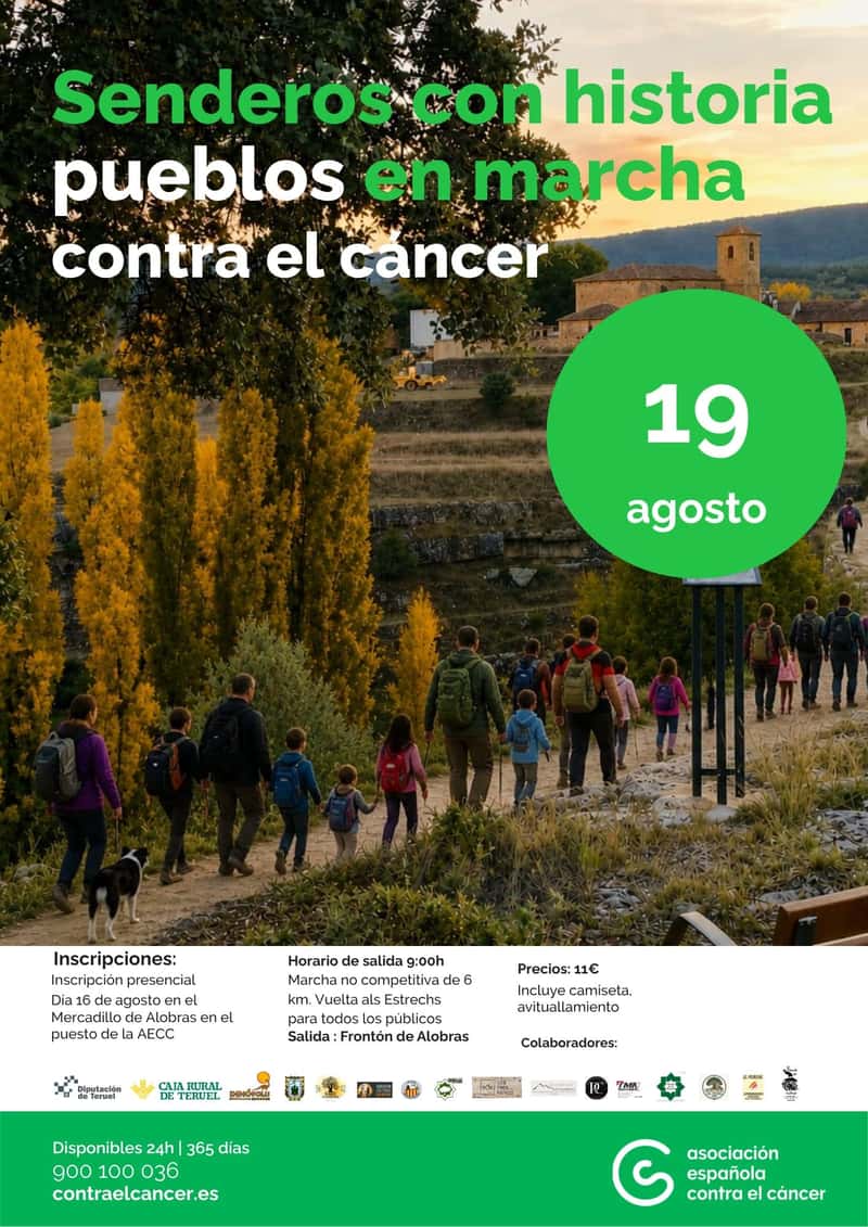 Marcha Contra el Cáncer Alobras en Alobras (6km)