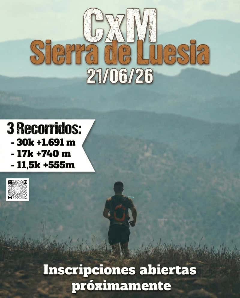 CxM SIERRA DE LUESIA 2026 en Luesia (30km, 17km, 11.5km)