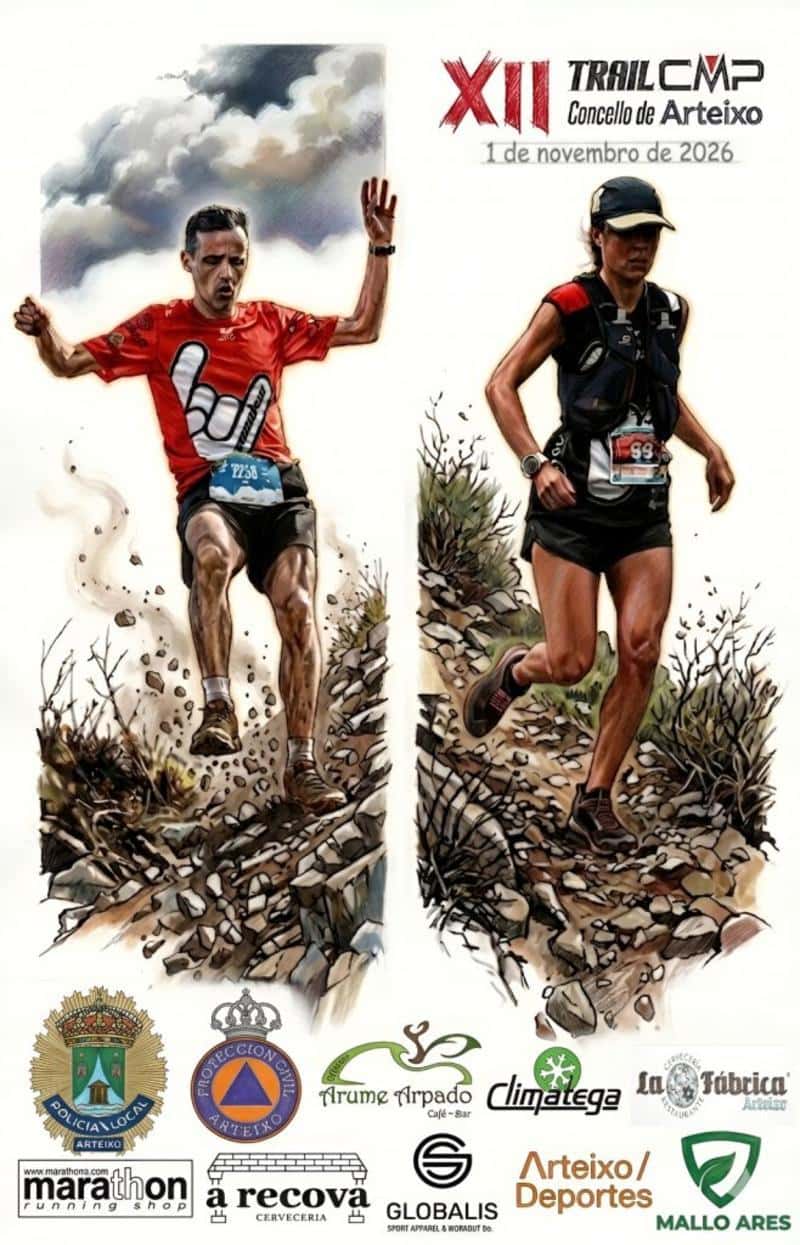 XII TRAIL CMP CONCELLO DE ARTEIXO en Arteixo (28km, 16km, 11.5km)