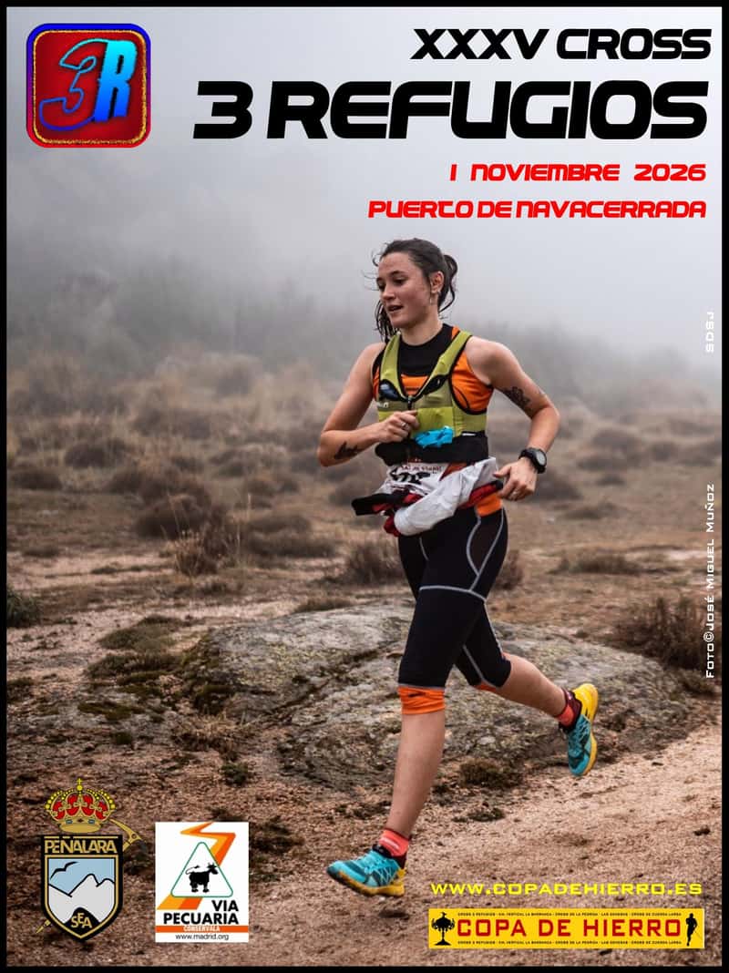 XXXV Cross 3 Refugios en Manzanares el Real (23km, 23km, 23km)