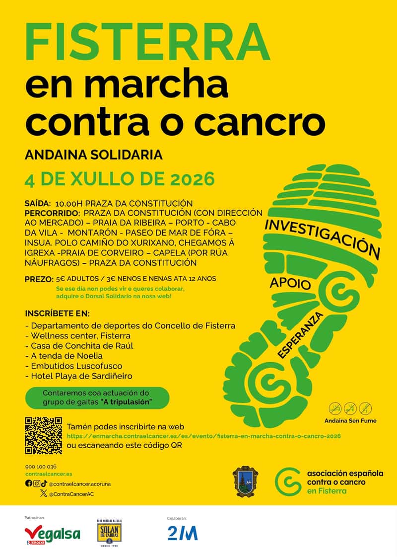 Fisterra en Marcha Contra o Cancro en Finisterre (5km, 5km)