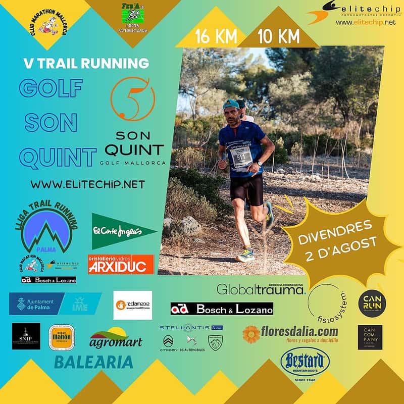 V TRAIL-RUNNING GOLF SON QUINT PALMA 2024 en Palma (16km, 10km, 1km)