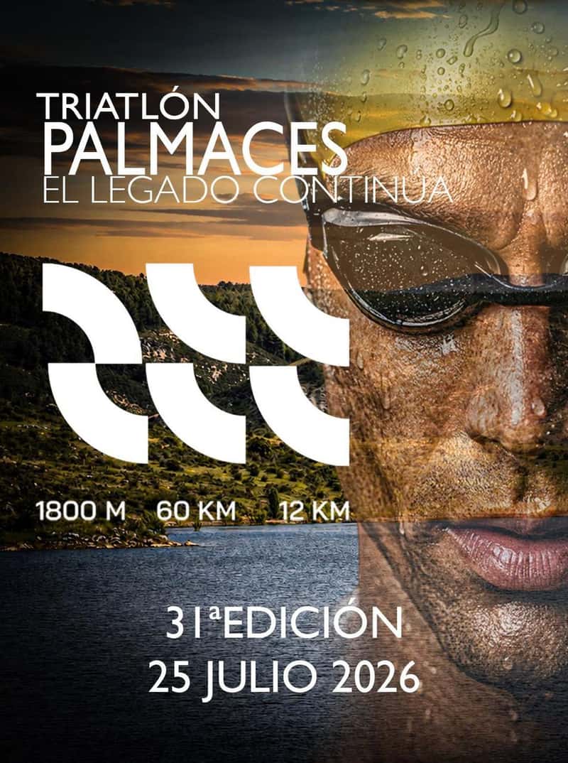 Triatlón Palmaces: El Legado Continúa en Pálmaces de Jadraque (1800meters, 60km, 12km)