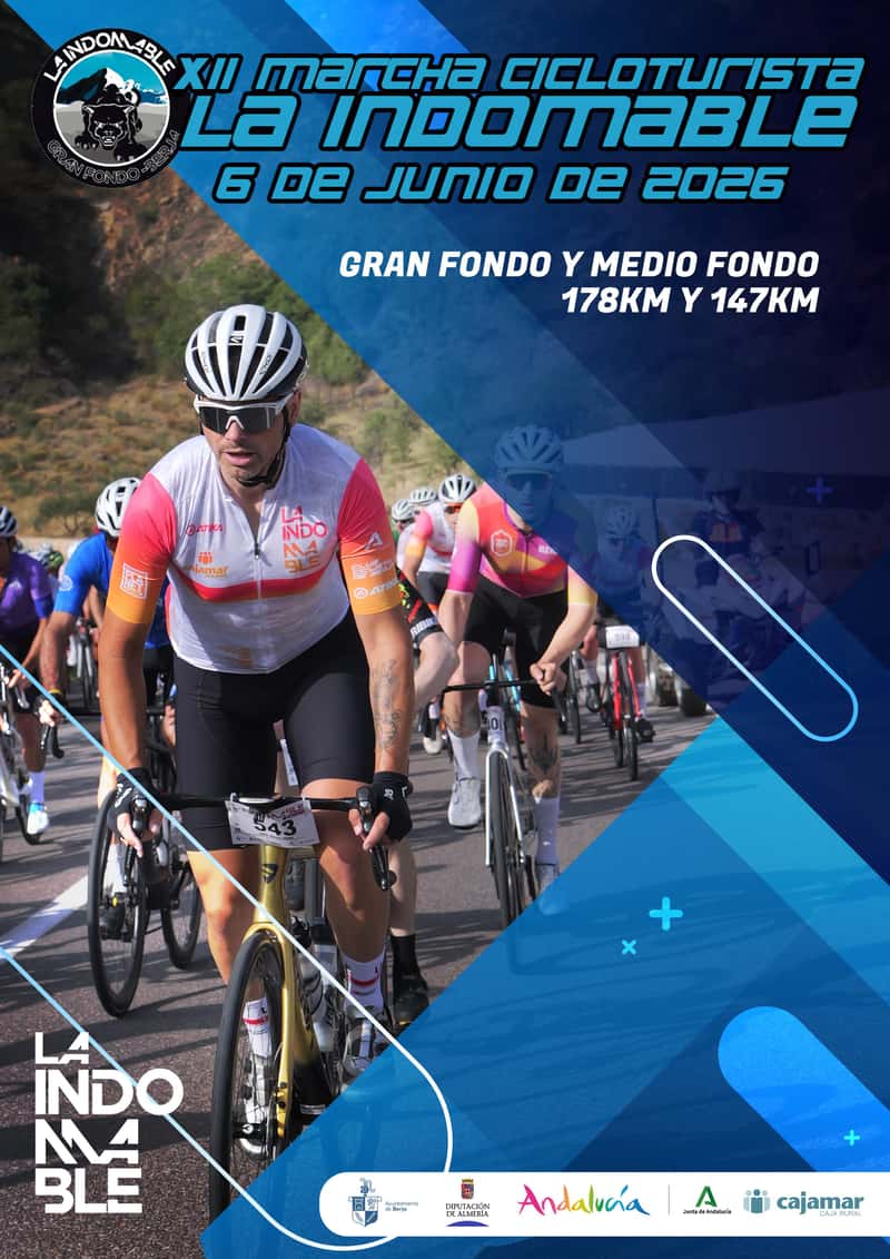 La Indomable 2026 en Berja (178km, 147km)