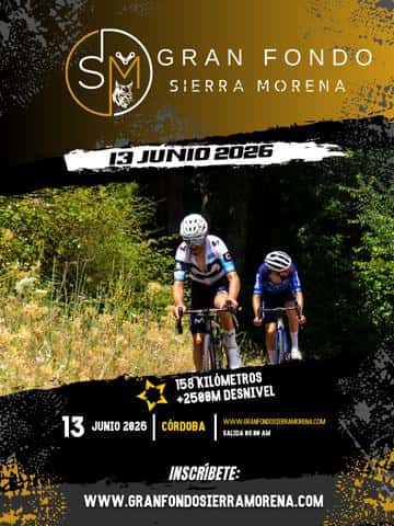 GRAN FONDO SIERRA MORENA 2026 en Córdoba (150km)