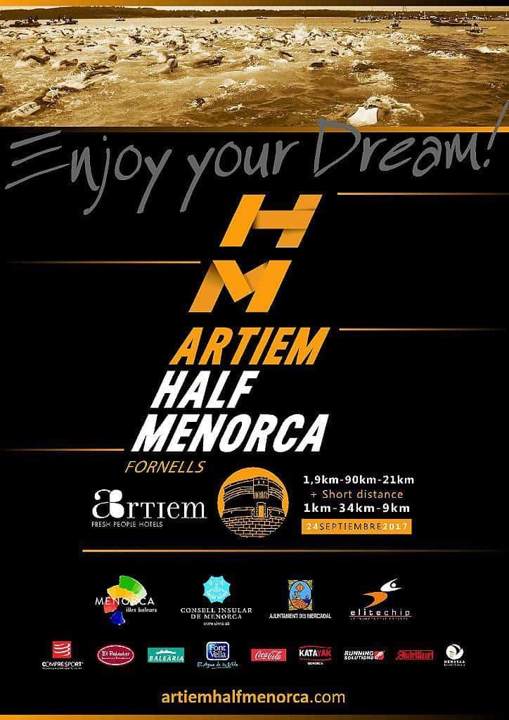 III Artiem Half Menorca Triatlon 2017 en Fornells (113km, 51.5km)