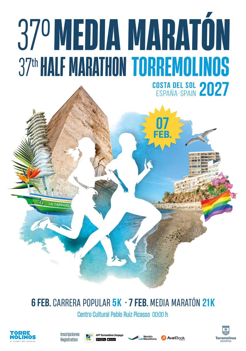 37th Half Marathon Torremolinos en Torremolinos (5km, 21km)