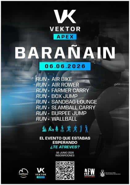 VEKTOR APEX 2026. Barañáin en Barañáin (400m)