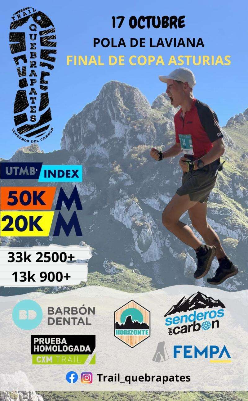 QUEBRAPATES 2026 en Pola de Laviana (33km, 13km)