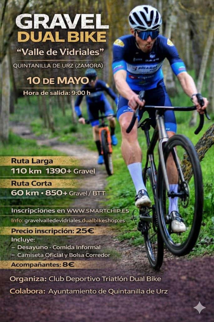 I Gravel Dual Bike "Valle de Vidriales" en Quintanilla de Urz (108km, 60km, 60km)