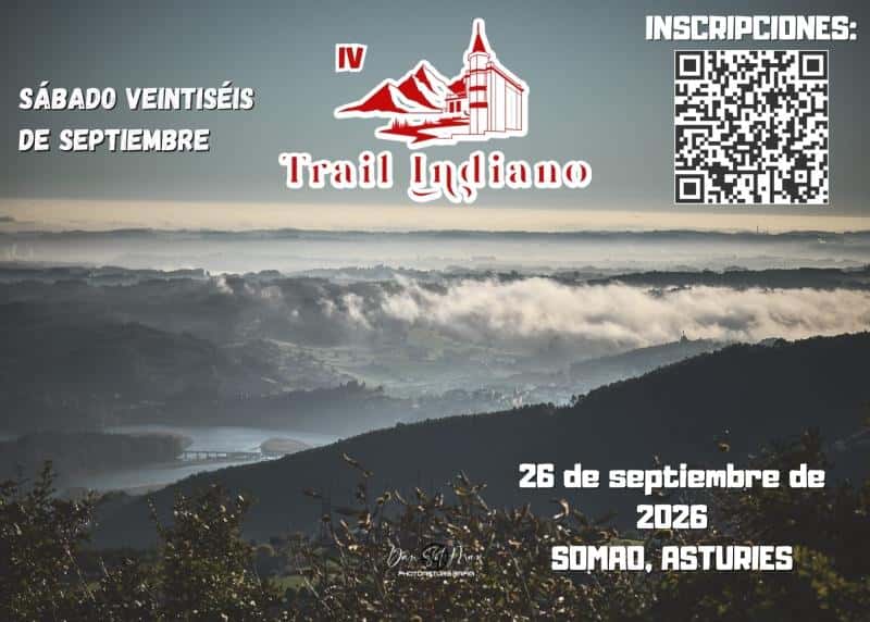 IV Trail Indiano 2026 en Somado (16.72km, 12.58km)