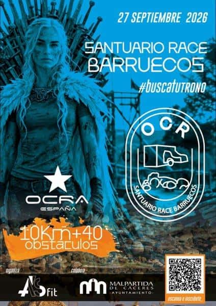 Santuario Race Barruecos en Malpartida de Cáceres (10km)