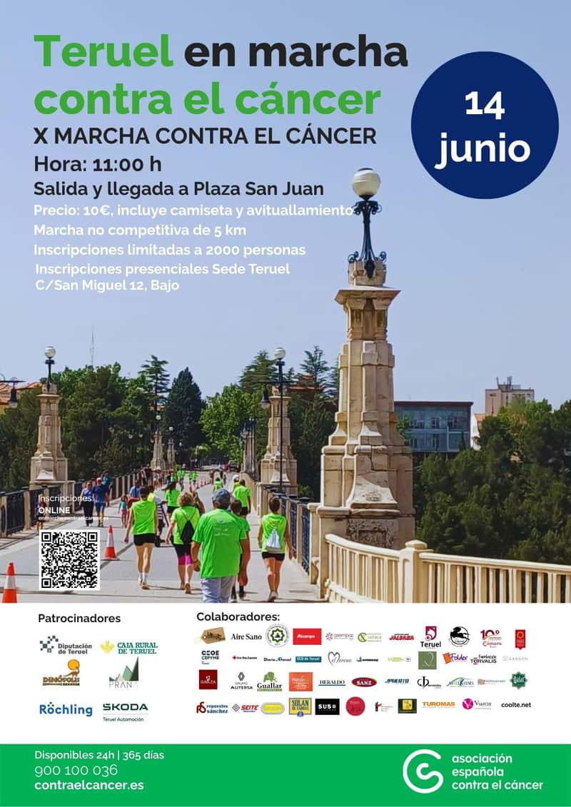 X MARCHA CONTRA EL CÁNCER TERUEL en Teruel (5km)