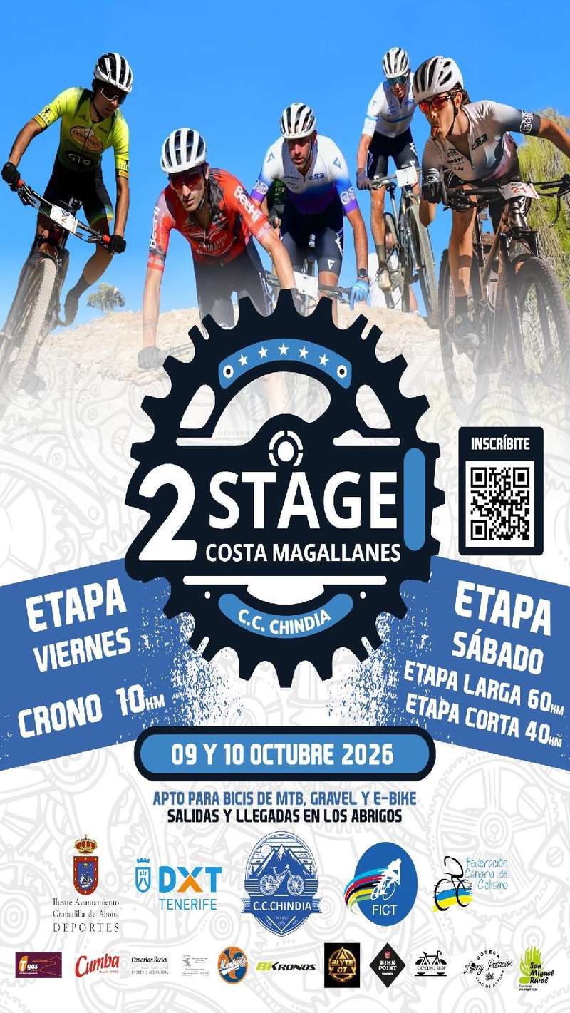 III 2STAGE COSTA MAGALLANES 2026 en Granadilla (10km, 60km, 40km, 60km, 40km, 60km, 40km, 60km)