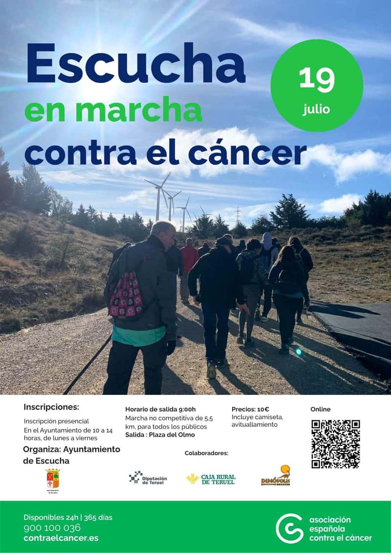 Marcha contra el cáncer Escucha en Escucha (5km)