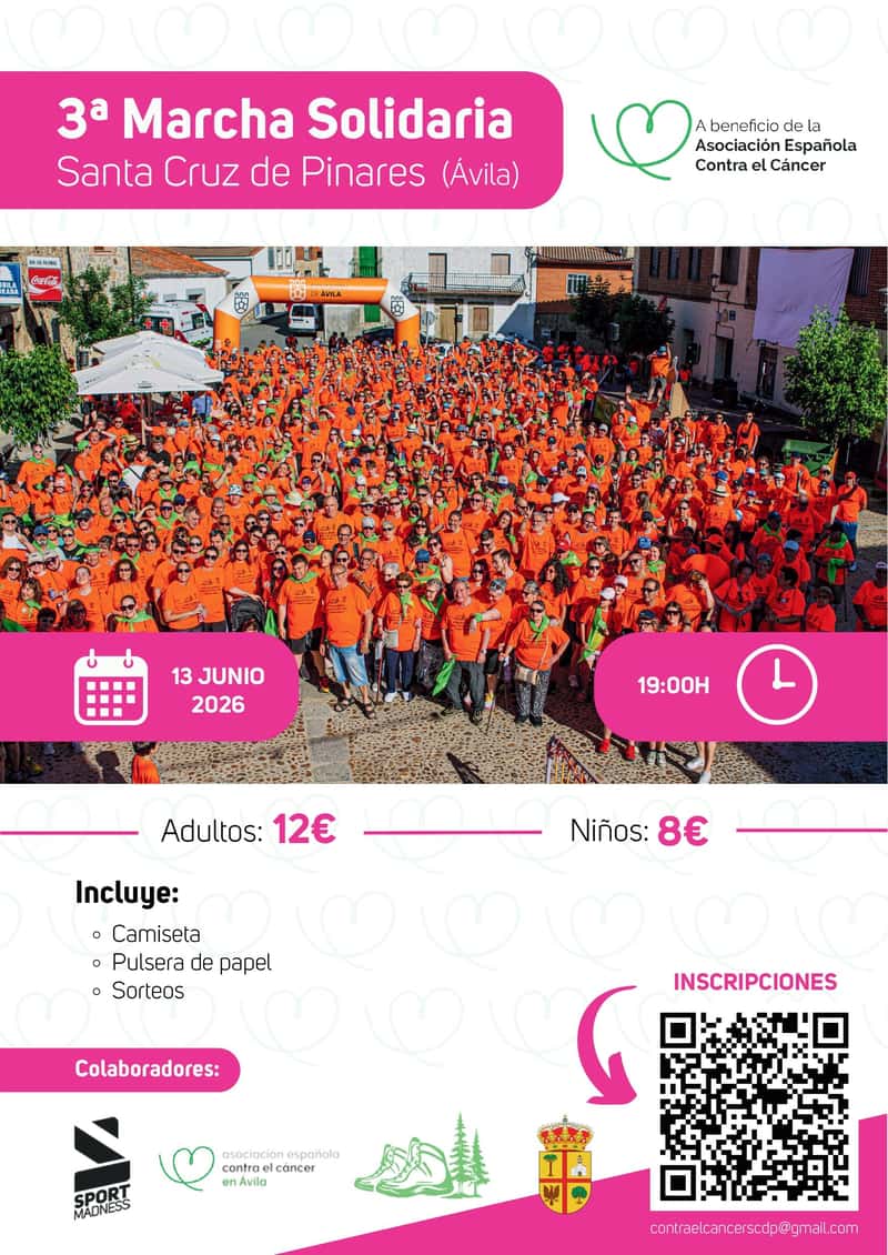 3ª MARCHA SOLIDARIA SANTA CRUZ DE PINARES en Santa Cruz de Pinares (6km)