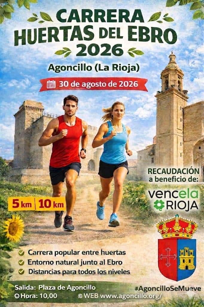 Carrera Huertas del Ebro 2026 en Agoncillo (5km, 10km)