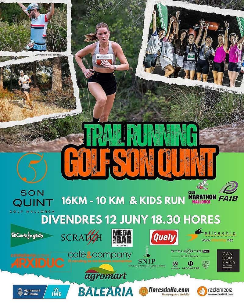 VII Trail-Running Golf Son Quint Palma 2026 en Palma (16km, 10km, 2km)