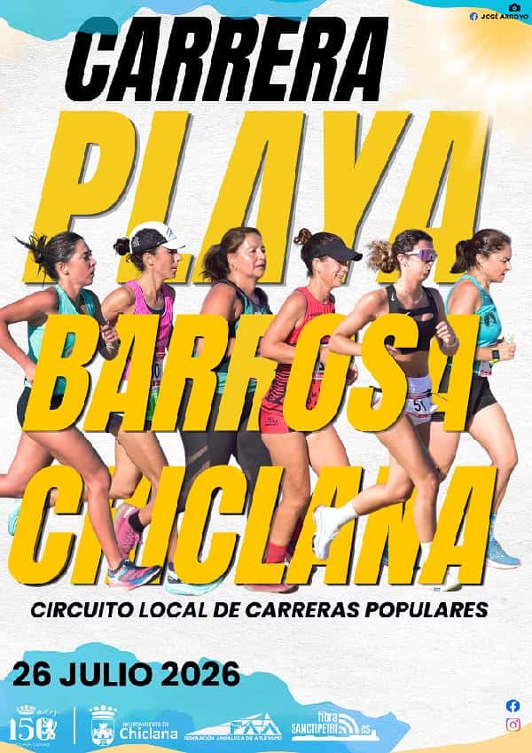 XXIV Carrera Playa de la Barrosa en Chiclana de la Frontera (8km)