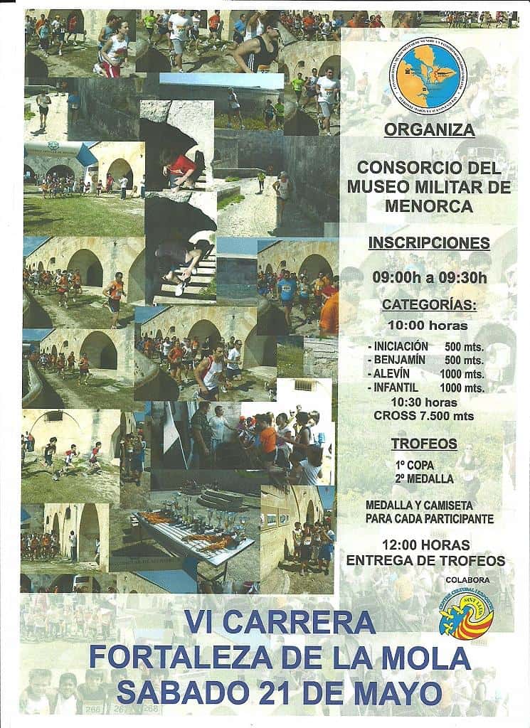 VI Carrera Fortaleza de la Mola 2011 en Maó (10km)