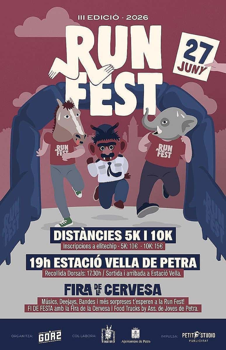 Run Fest 2026 en Petra (5km, 10km)