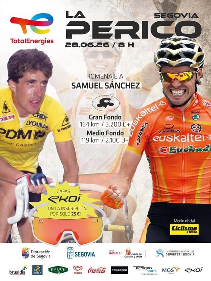 XXXI Marcha Cicloturista Internacional Pedro Delgado en Segovia (164km, 119km)