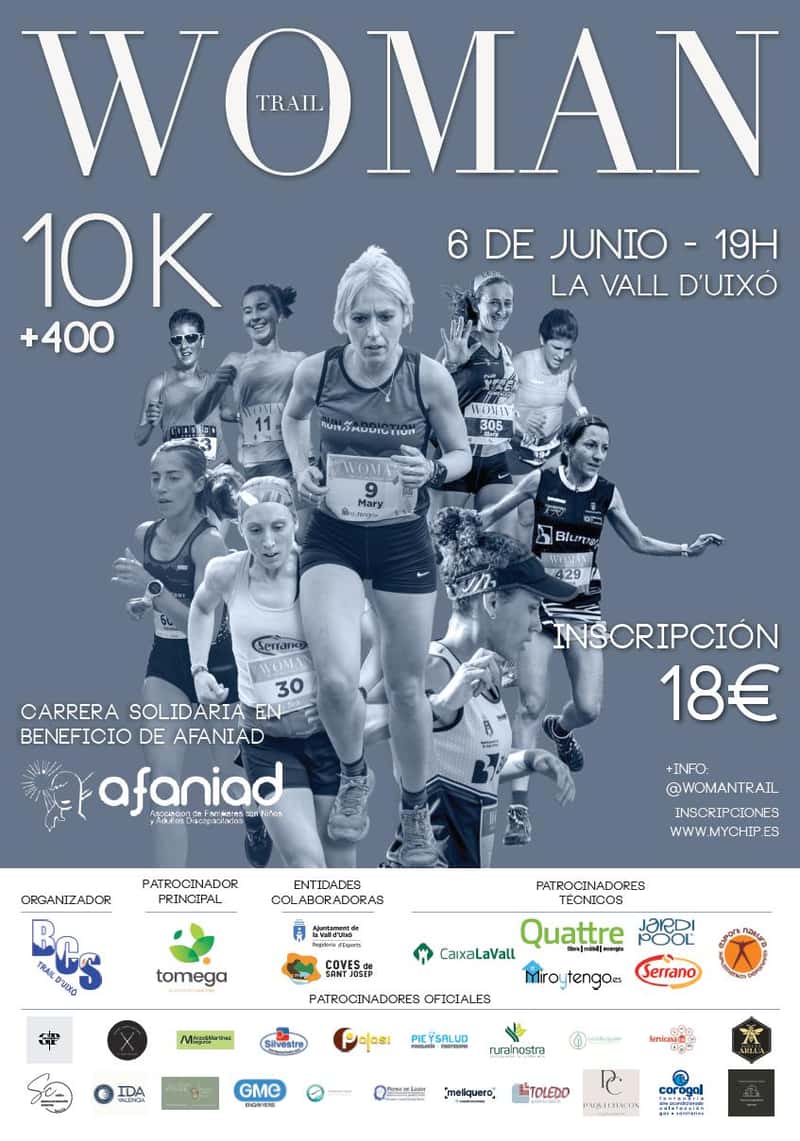X Woman Trail en La Vall d'Uixó (10km)