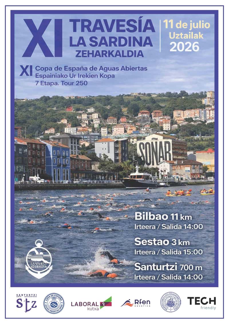 XI Travesía La Sardina en Santurtzi (11.3km, 3km, 0.7km)